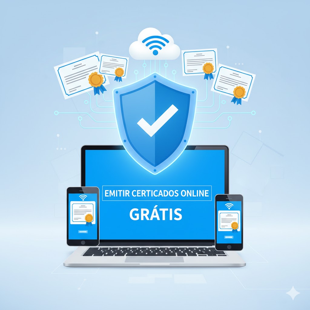 Como emitir certificados online gratuitamente